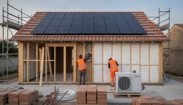 Combien de panneaux solaires pour une maison de 100m2 (2026)