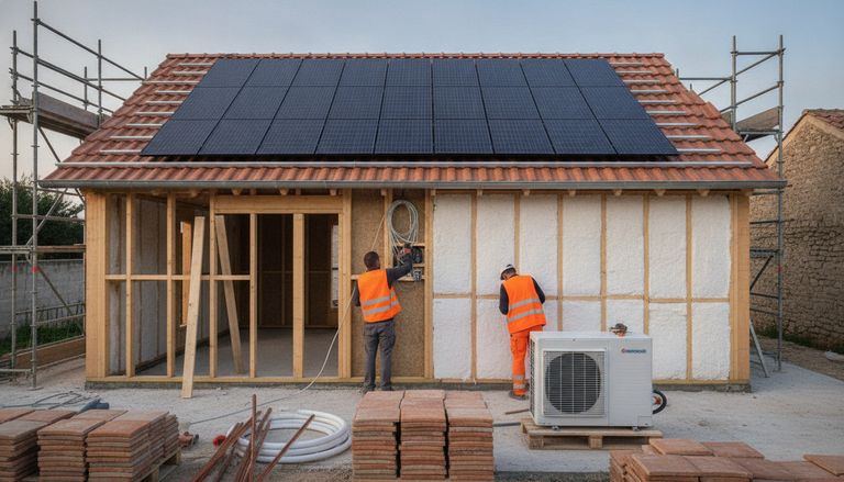 Combien de panneaux solaires pour une maison de 100m2 (2026)