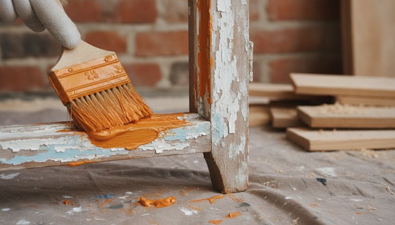 Décapant peinture bois : guide pas-à-pas 2026 : Étape 1 : Appliquer le décapant peinture bois