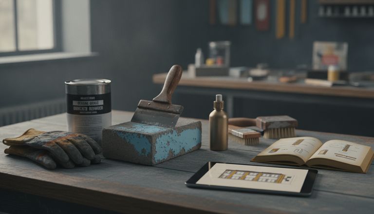 Décapant peinture : guide complet pour bien choisir : Décapant peinture béton et maçonnerie : les spécificités