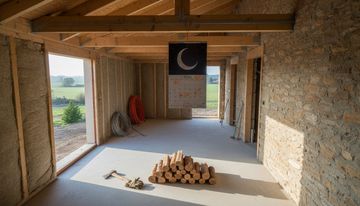 Lune pour couper le bois de chauffage 2026 : calendrier