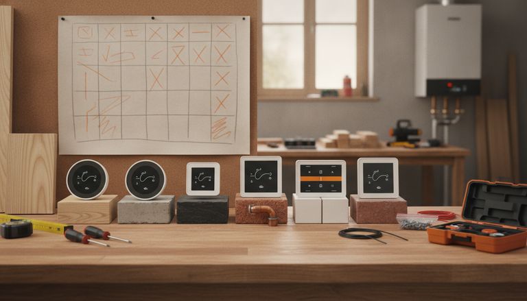 Meilleur thermostat intelligent chaudière : comparatif 2026 : Critères de sélection et tableau comparatif