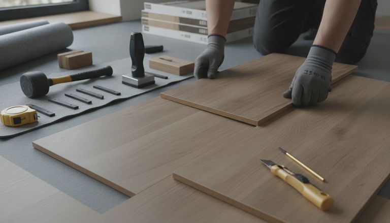 Poser du parquet : guide complet 2026 : Comment poser un parquet flottant : étapes détaillées